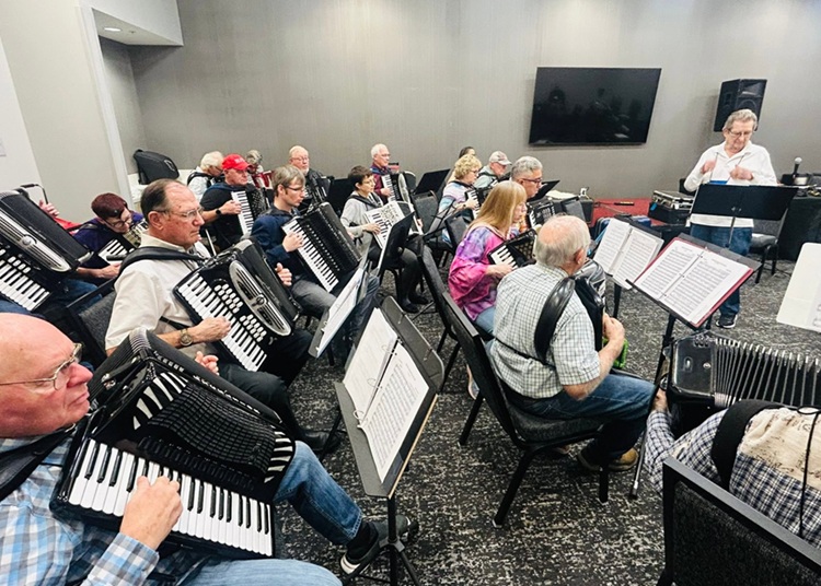 Fun Band Preparing for Concert